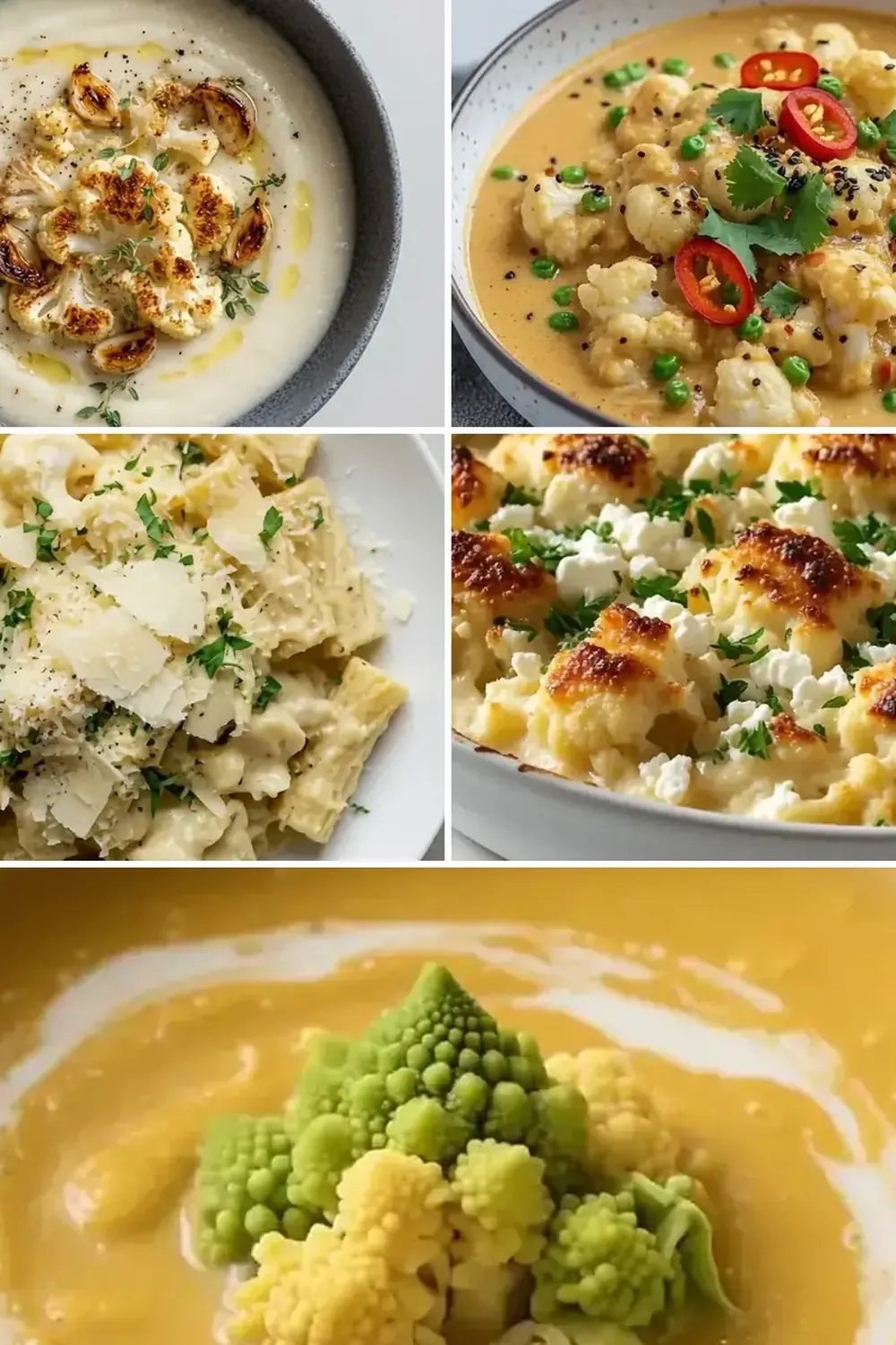 Creamy Cauliflower Recipes