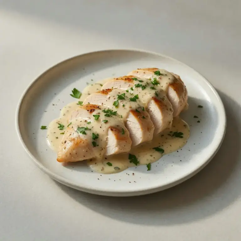 Cremige Hähnchenbrust