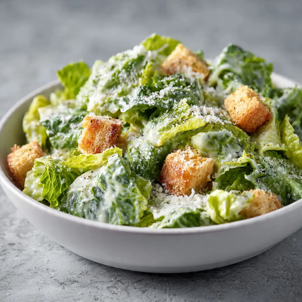 Cremiger Caesar Salad – so gelingt er perfekt