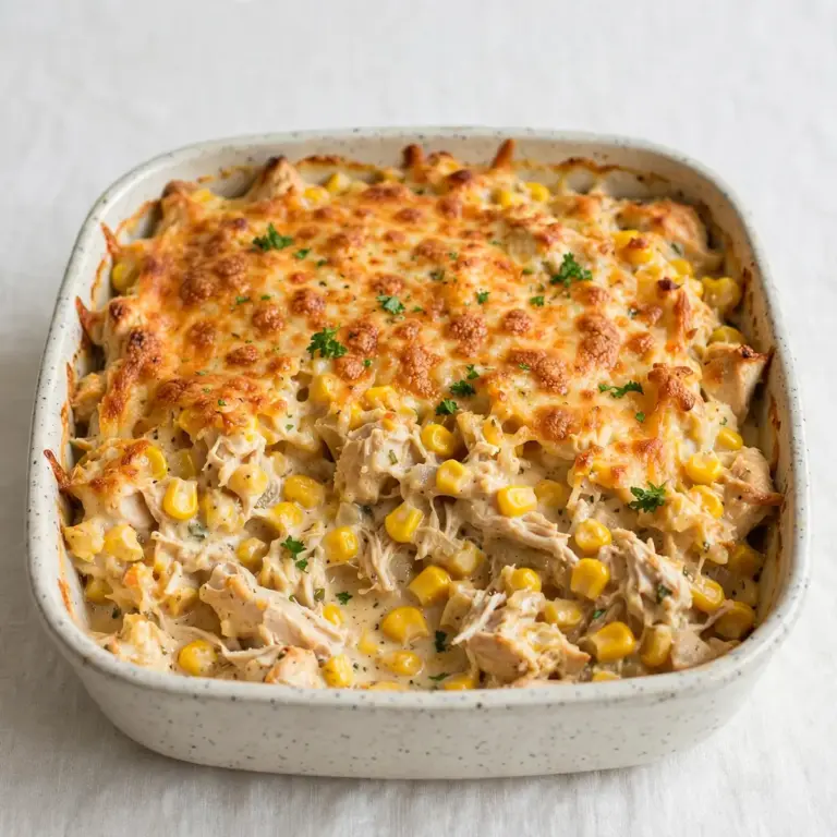 Impress Your Guests mit Hähnchen-Sweet-Corn-Auflauf