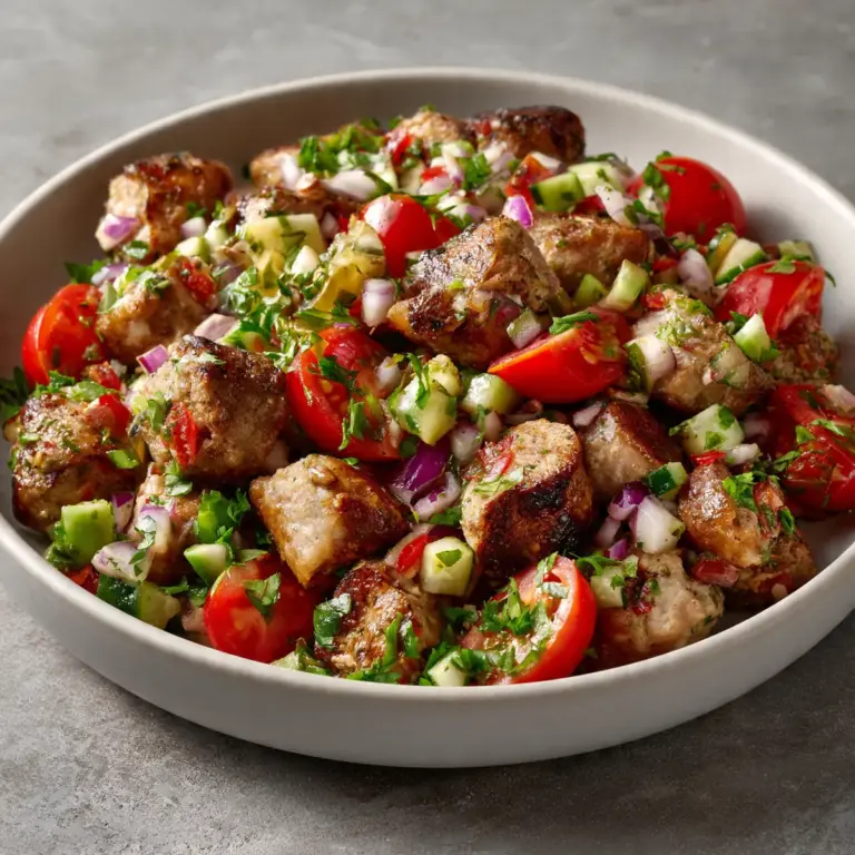 Klassischer Wurstsalat