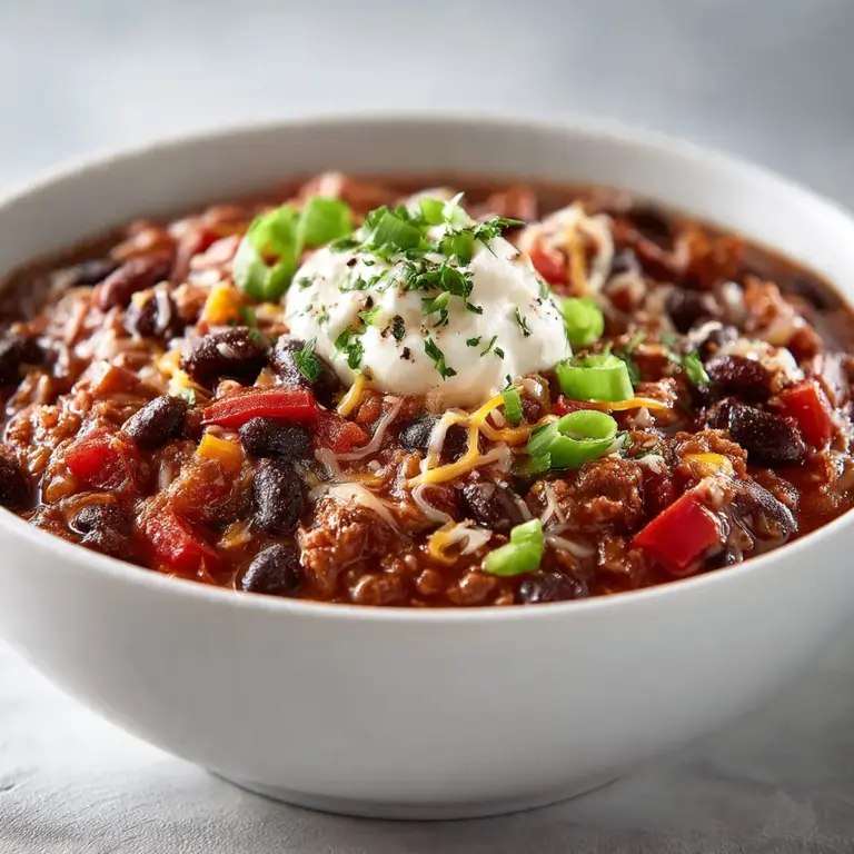 Klassisches vegetarisches Chili