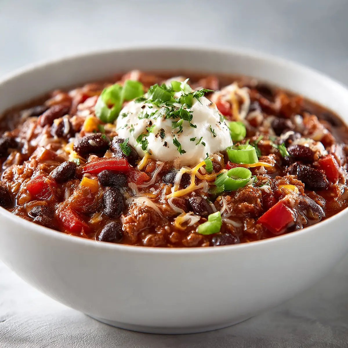 Klassisches vegetarisches Chili