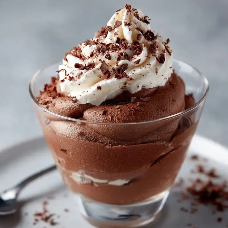 Köstliches Schokoladenmousse – das perfekte Rezept