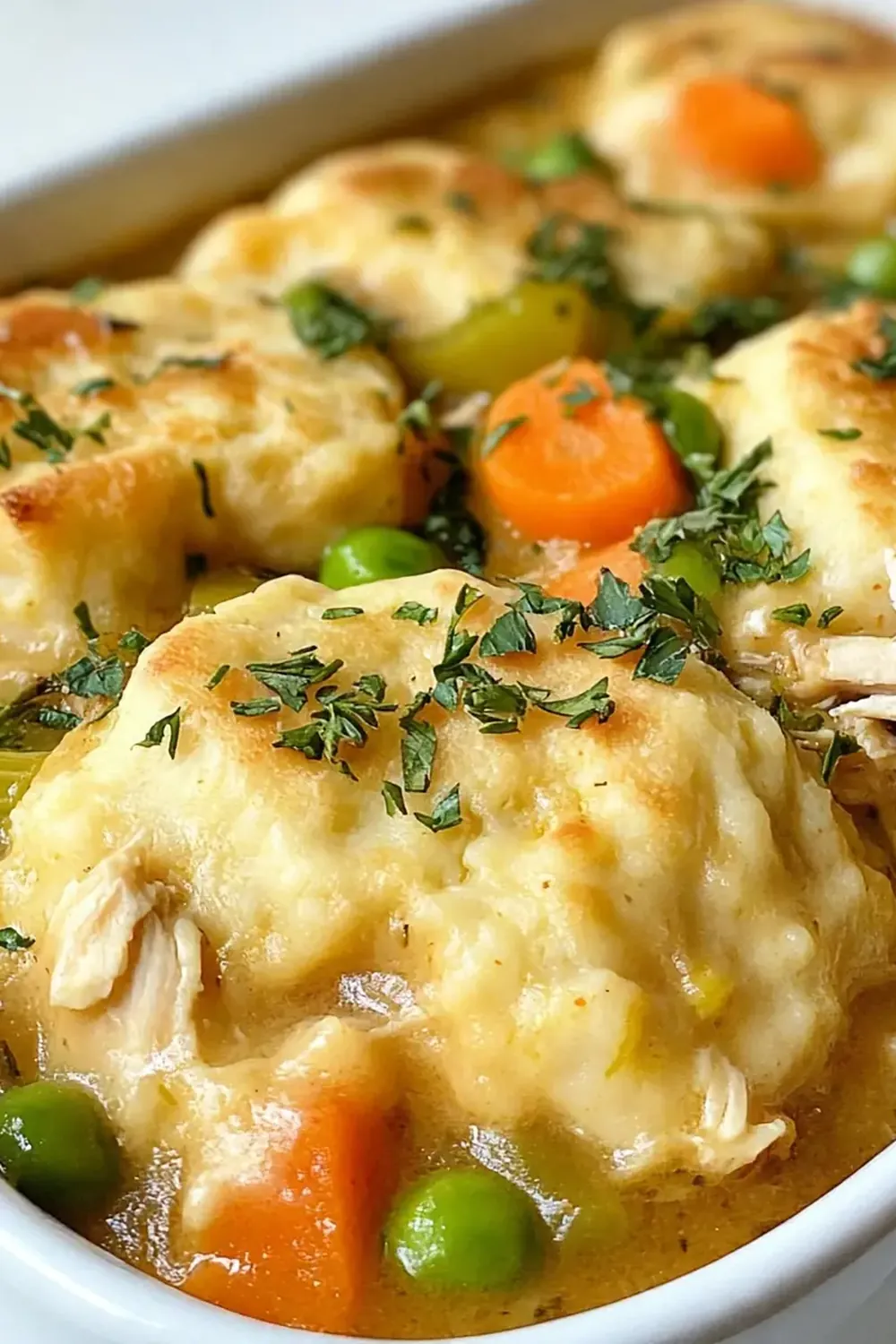 Homestyle Chicken and Dumpling Casserole