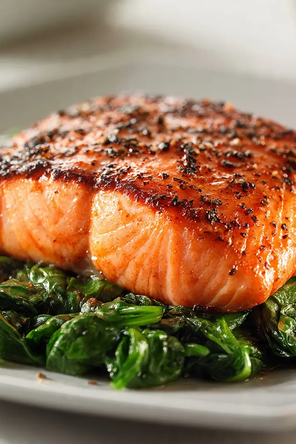 Perfect Salmon With Spinach Recipe