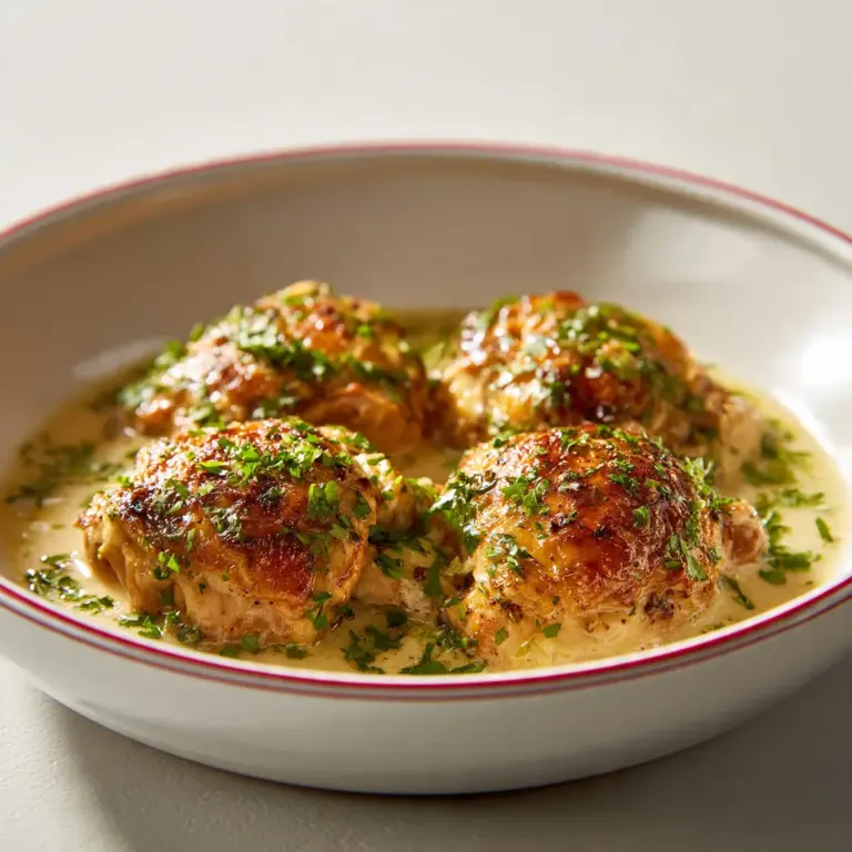 Perfektes Chicken Fricassee