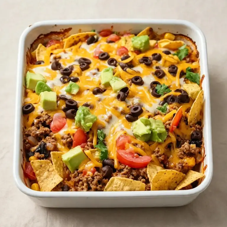 Restaurant-Qualität 30-Minuten-Taco-Auflauf für Gäste
