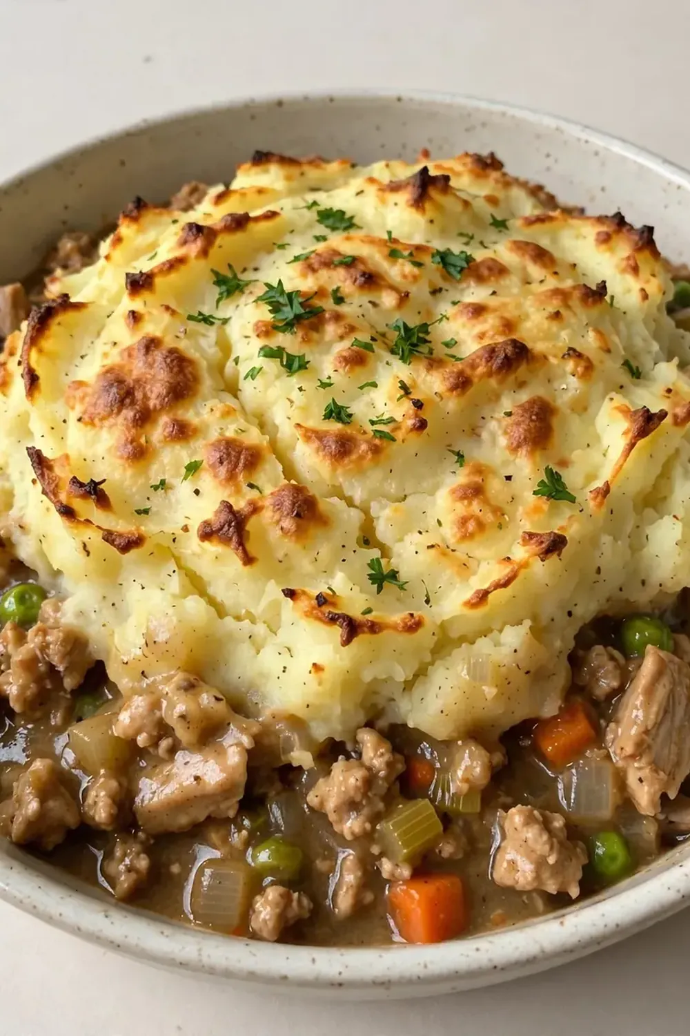 Traditional Turkey Shepherd's Pie