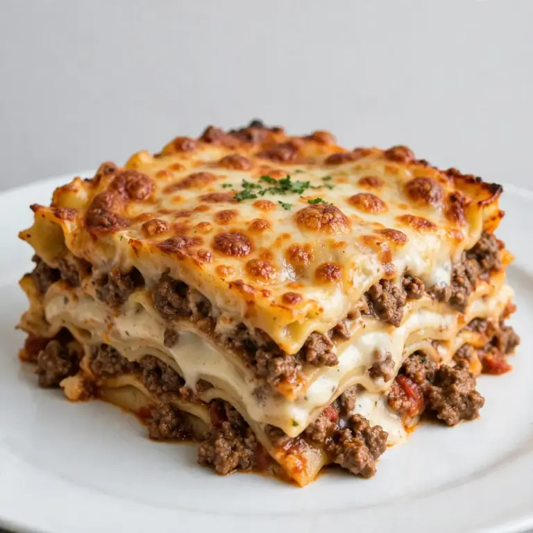Restaurant-Reife Klassische Rinder-Lasagne
