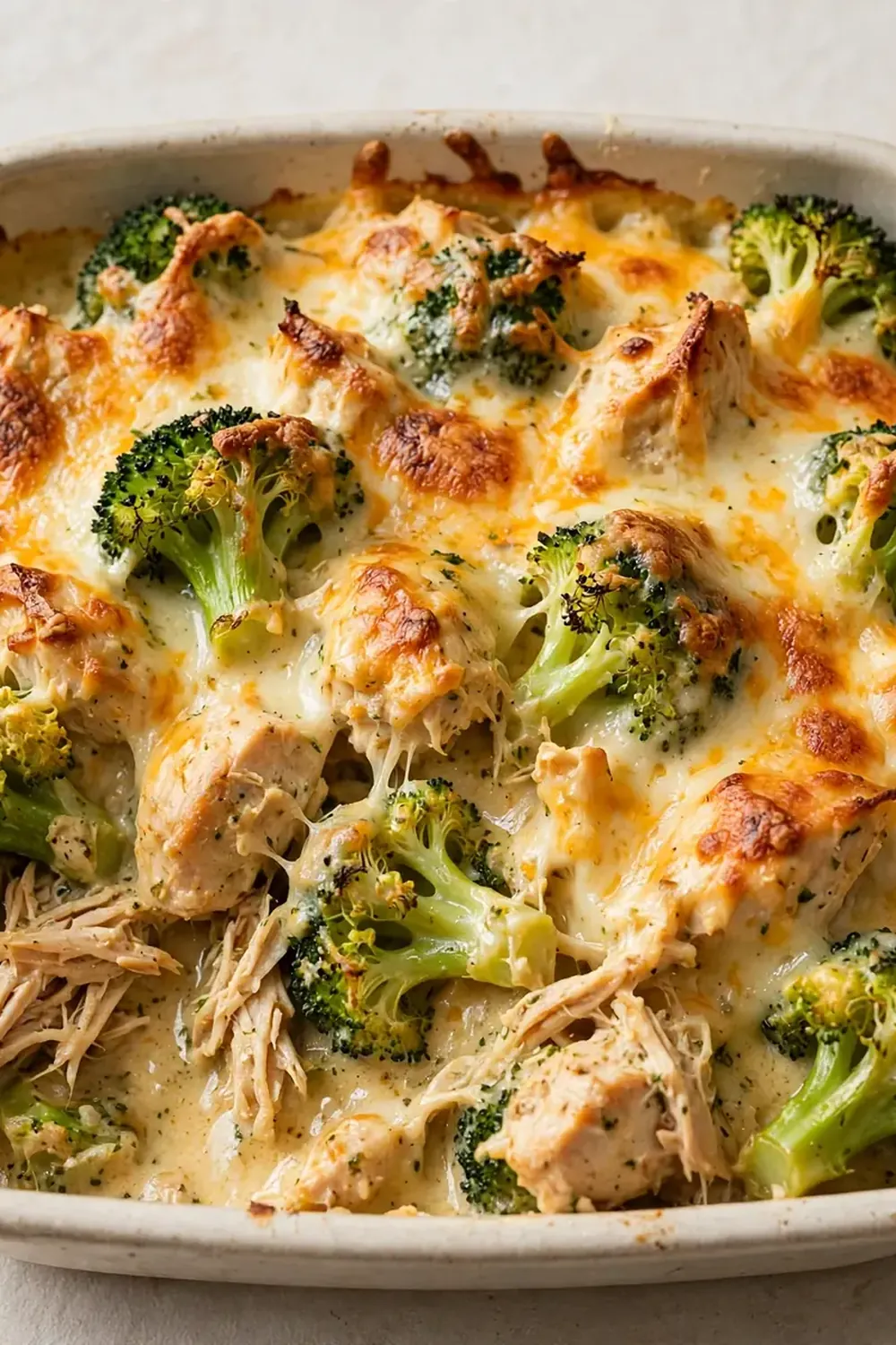 Cheesy Chicken and Broccoli Bake