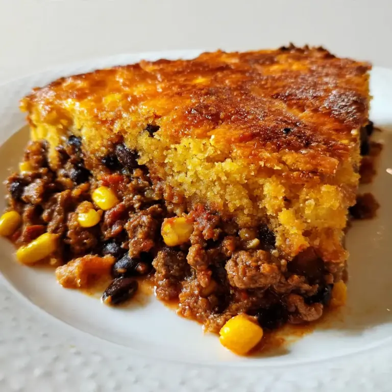 Restaurant-Würdig: Rindfleisch-Black-Bean-Tamale-Pie