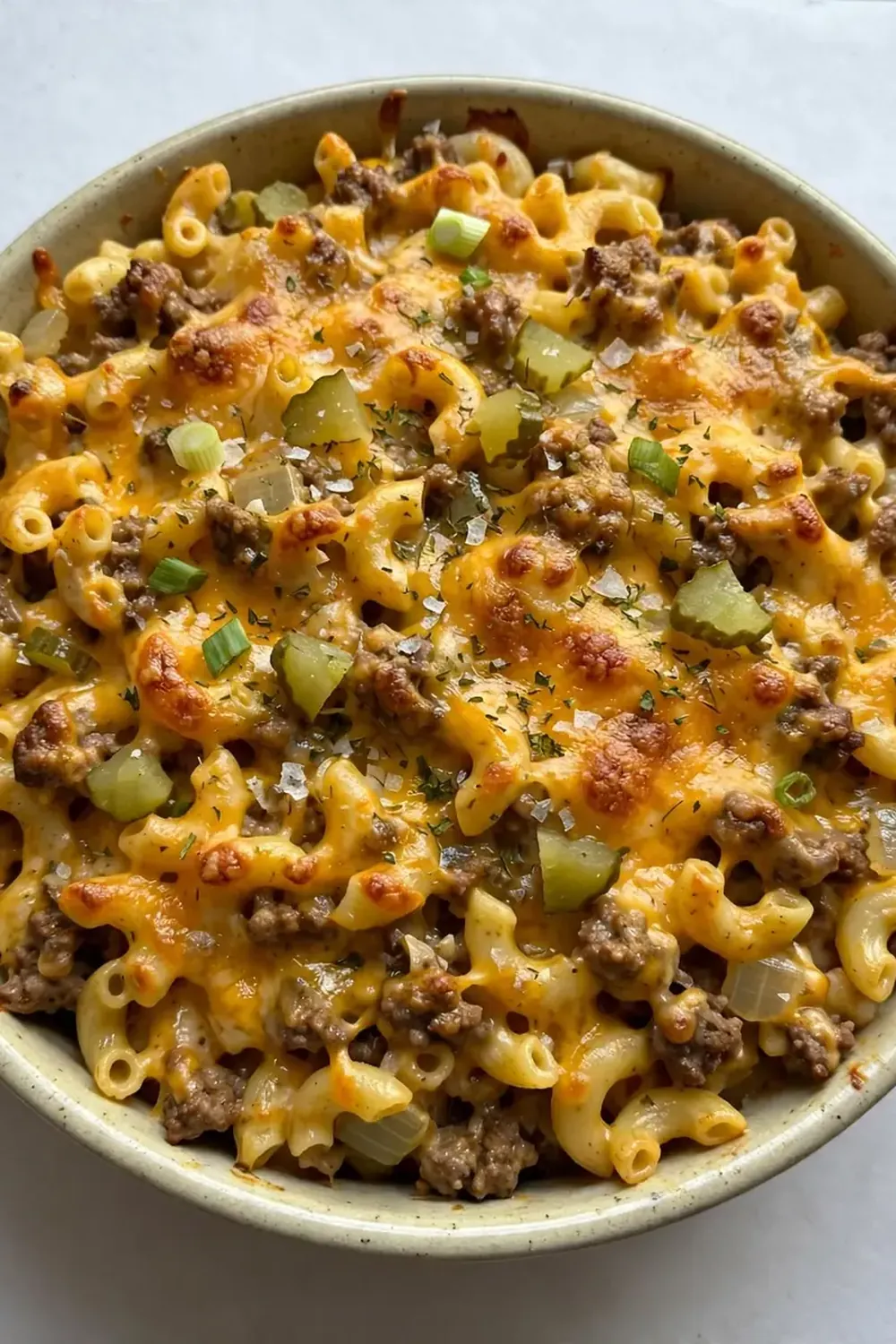 Easy Cheeseburger Casserole