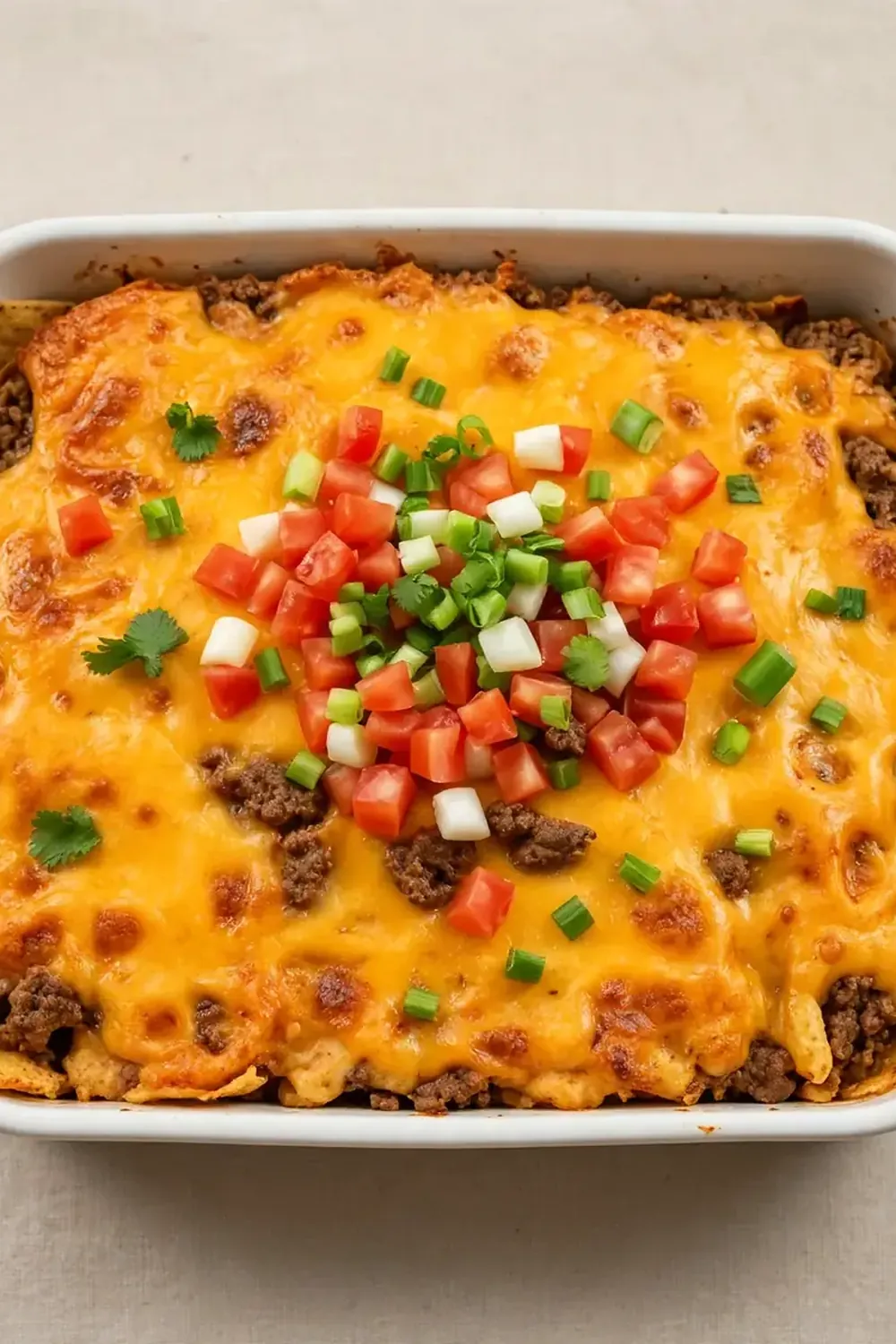 Cheap and Easy Nacho Casserole