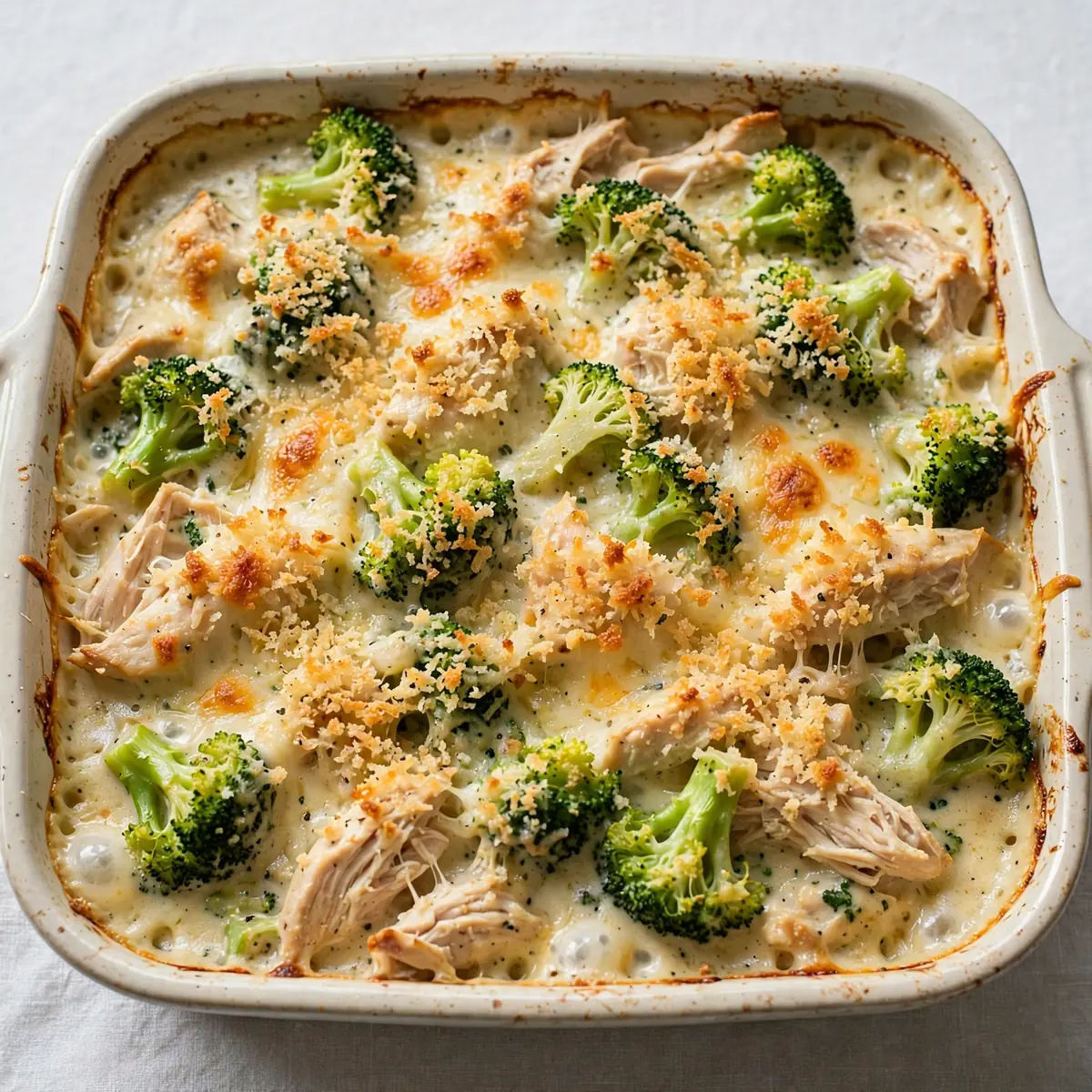 Restaurant-Würdiges Klassisches Chicken Divan