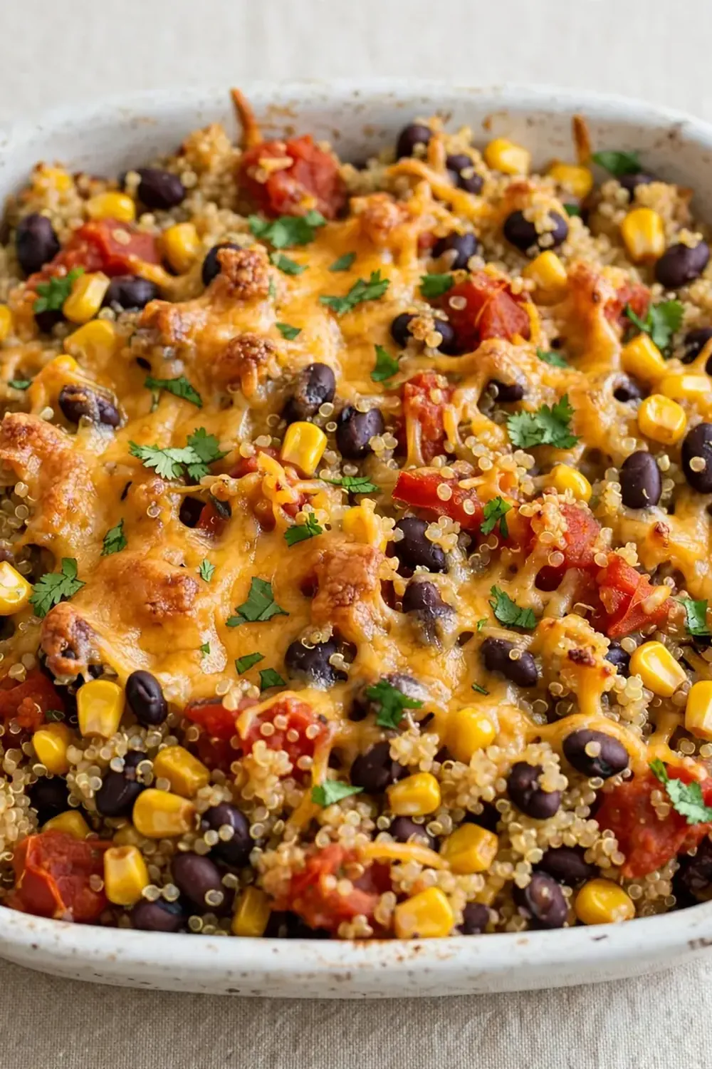 5-Ingredient Mexican Quinoa Bake