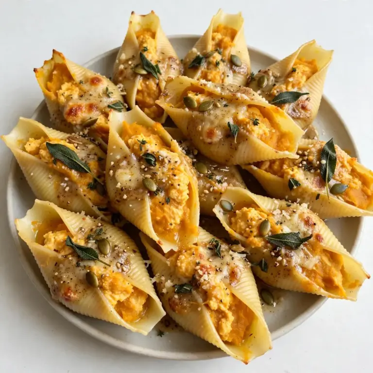 Restauranttaugliche Butternut Squash Stuffed Shells