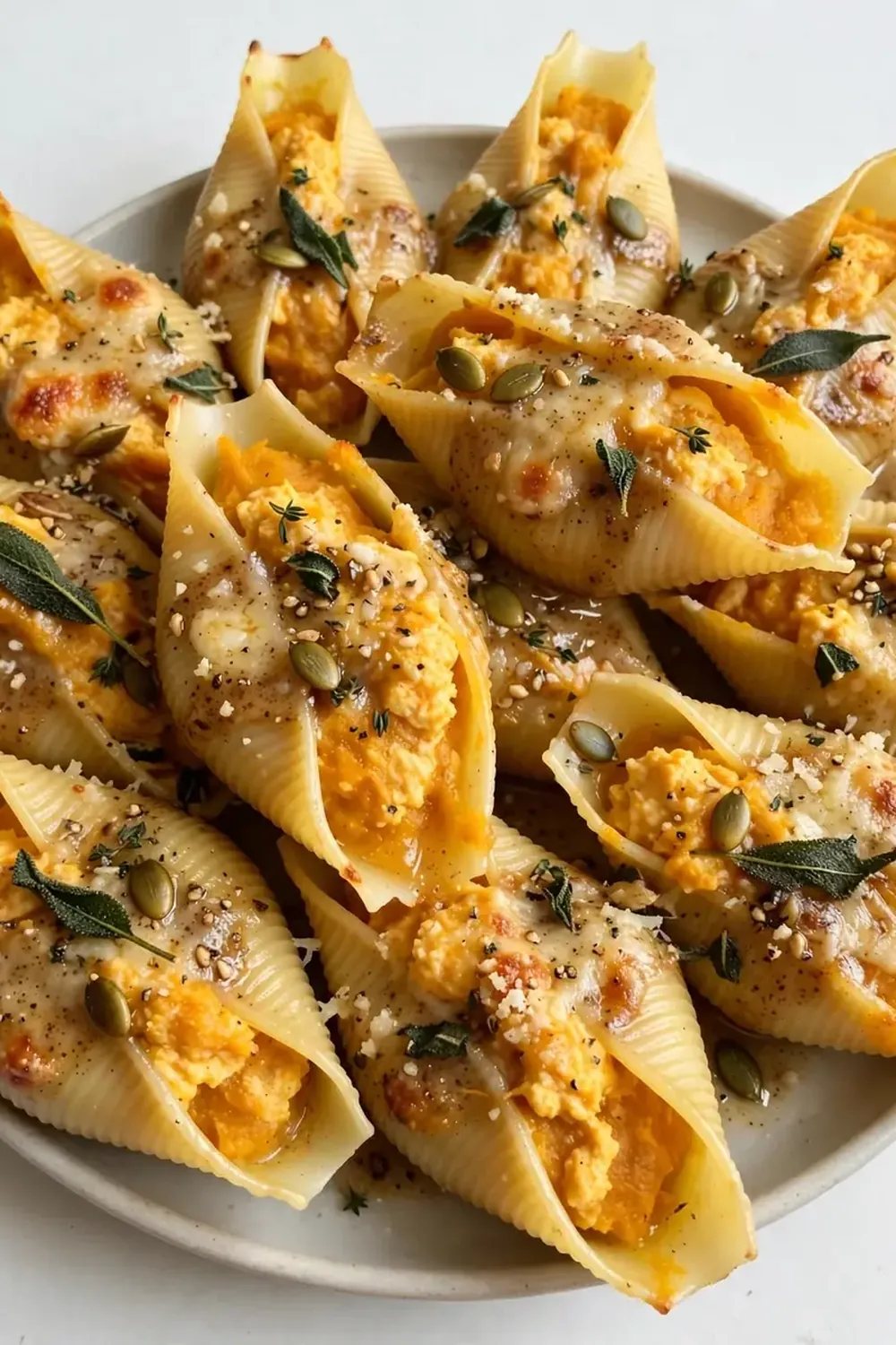 Butternut Squash Stuffed Shells