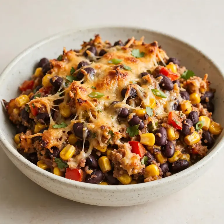 Restauranttauglicher Black Bean and Corn Auflauf