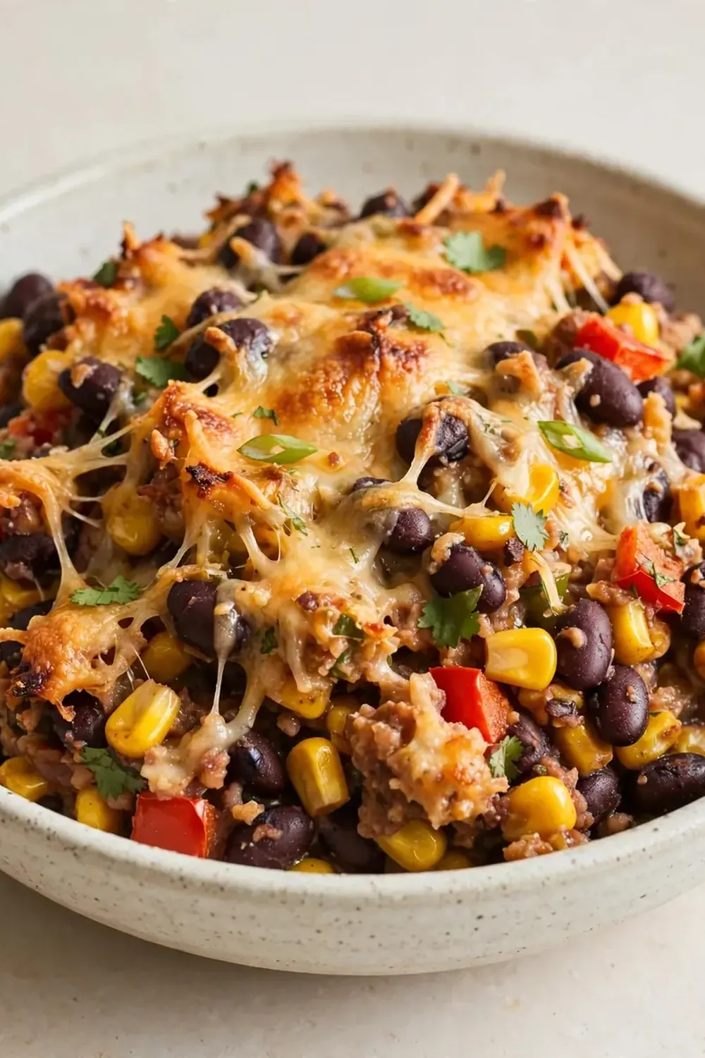Quick Black Bean and Corn Casserole