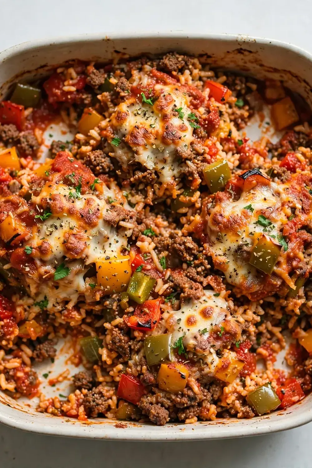 Deconstructed Stuffed Pepper Bake