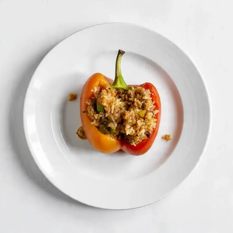 Schnelle gefüllte Paprika