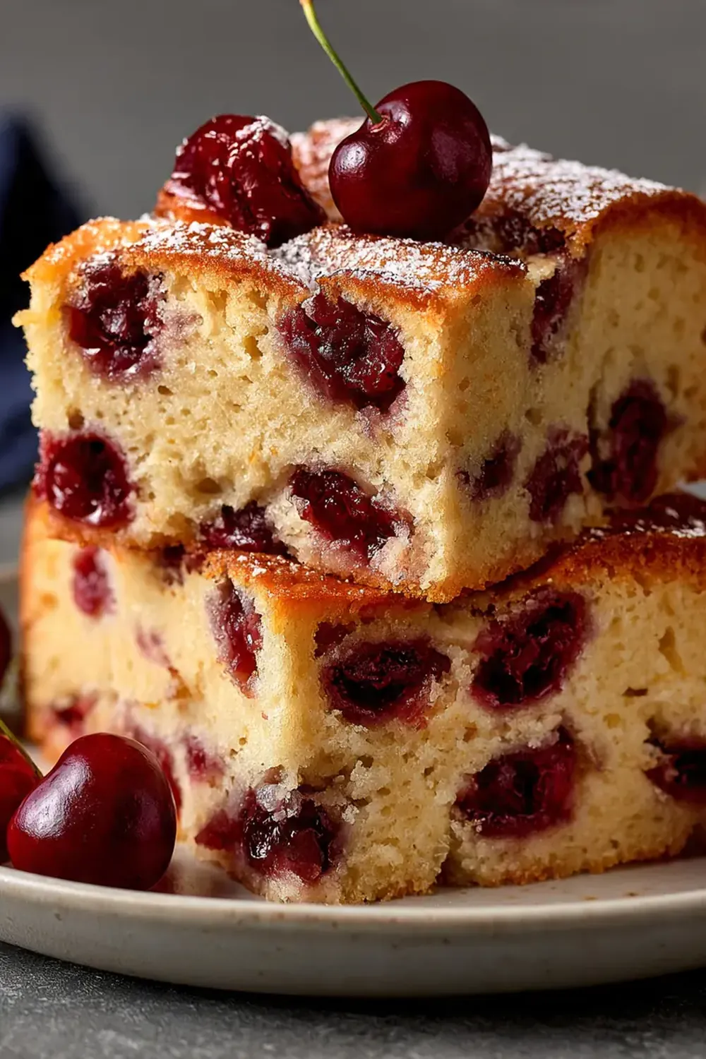 Quick Cherry Cake Recipe