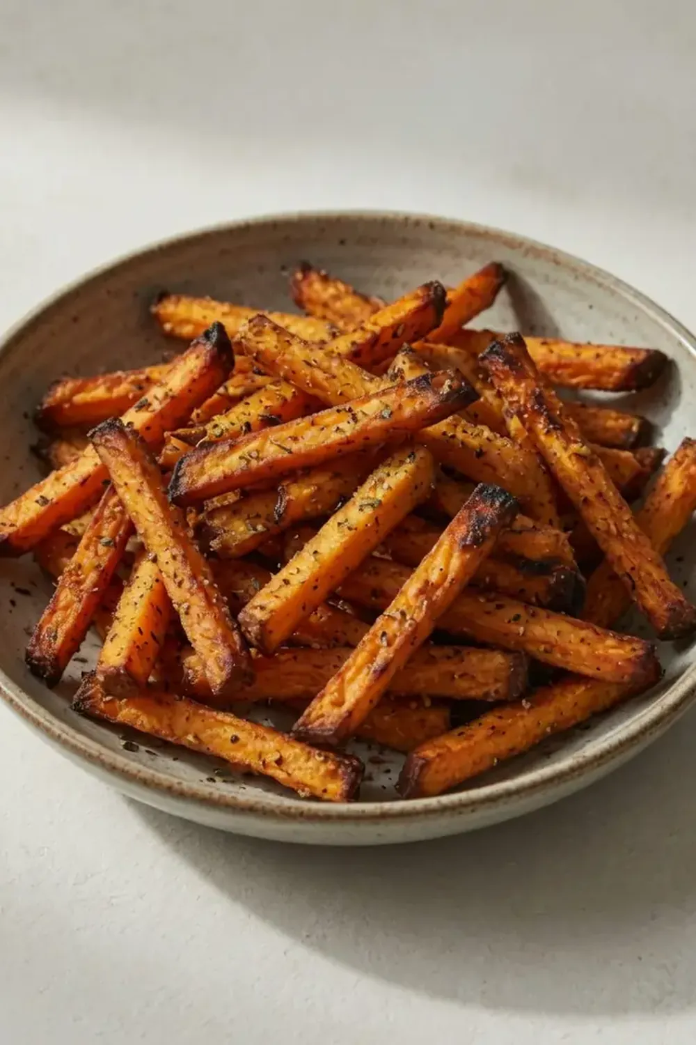 süßkartoffel pommes aus dem ofen