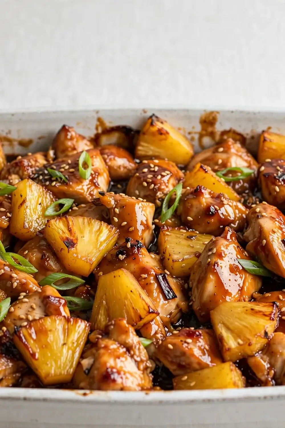 Teriyaki Chicken and Pineapple Bake