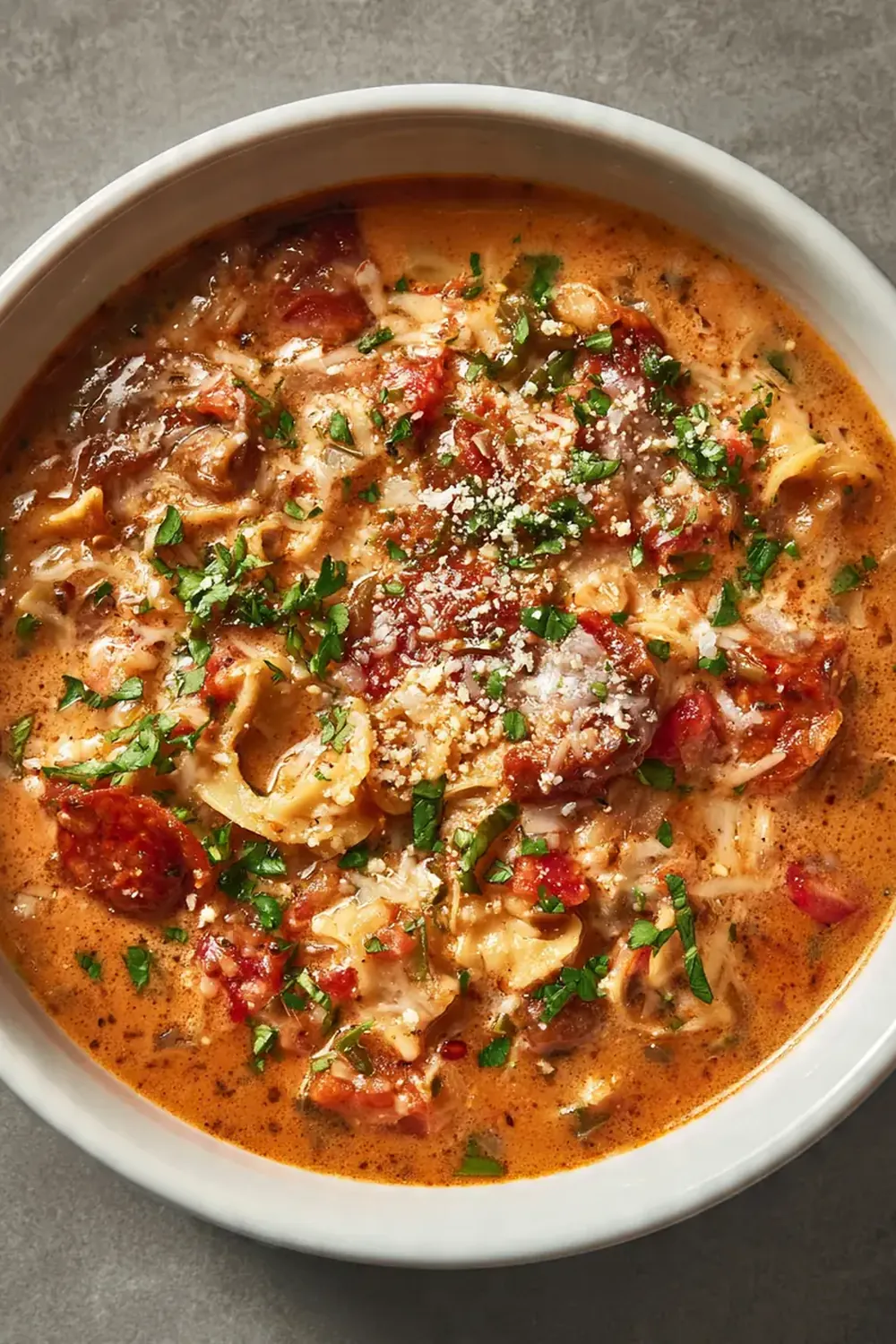 Traditional Pizza Soup Recipe
