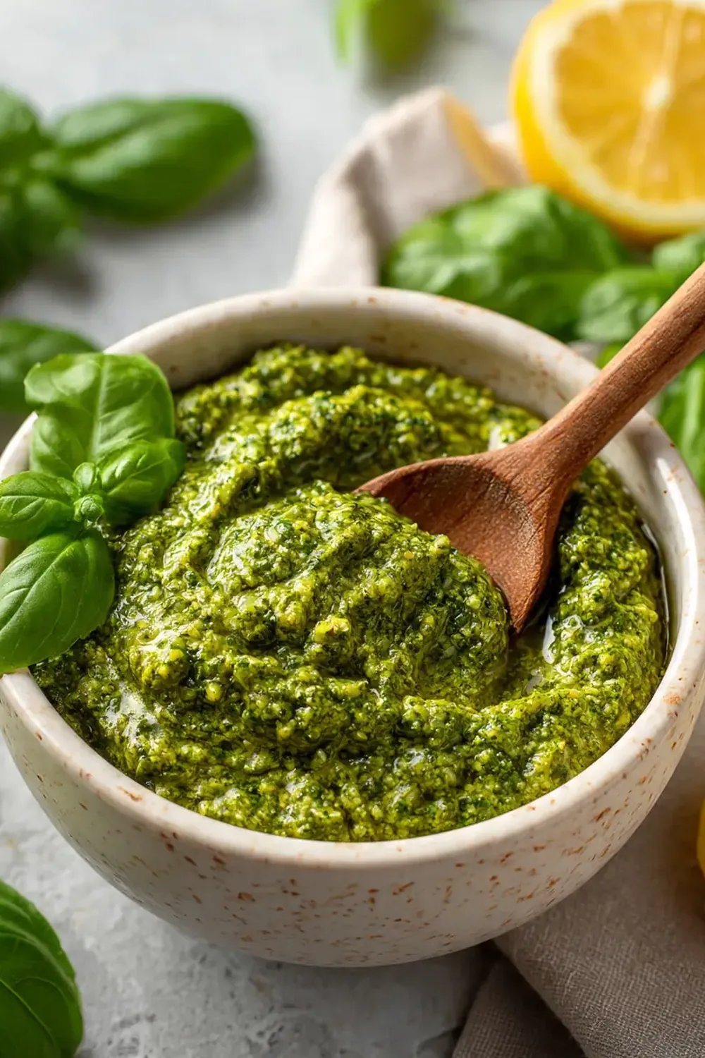 Traditional Basil Pesto Recipe