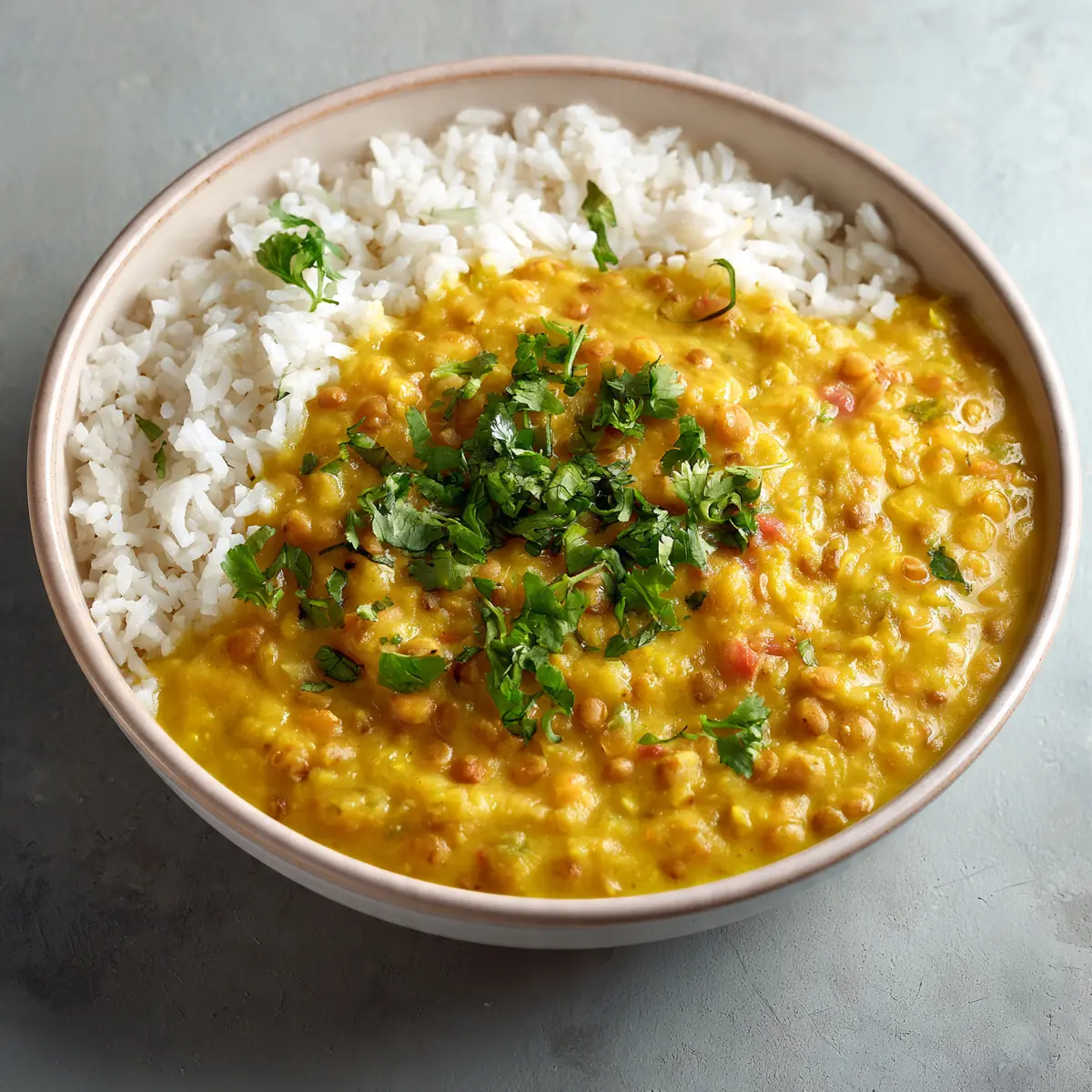 Traditionelles Linsen-Dal